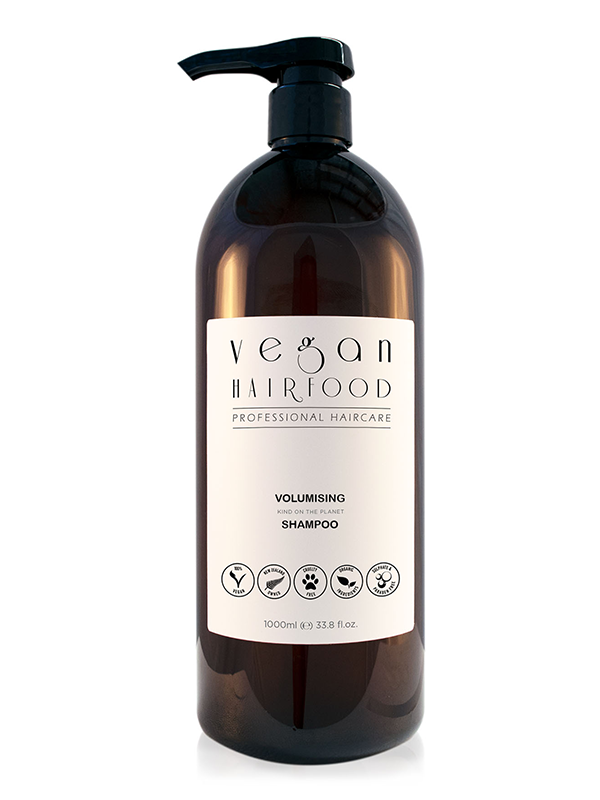 VOLUMISING SHAMPOO 1 LITRE VEGAN HAIRFOOD