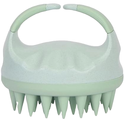 SILICONE SHAMPOO SCALP MASSAGING BRUSH